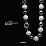 Neklace 12mmAB Mix Shell.P