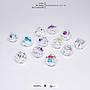 MC Bead Round 6mm Crystal AB
