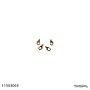 Cop. 8x15 Lobster Clasps/12