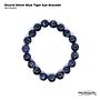 Round Blue Tiger Eye Bracelet