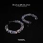 Tube Earring With CZ