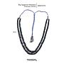 Big Sapphire Neck Precious Stone 1800