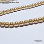 Preciosa Pearl 6mm Gold