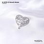 W 2076 CZ Brooch