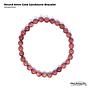 Design Round Gold Sandstone Bracelet