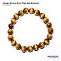 Design Round Tiger Eye Bracelet