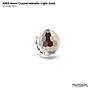5003 8mm CRY MET.LIGHT GOLD