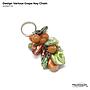 Design Various Grape Key Chain