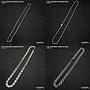 C.No.3 Necklace Stainless Steel