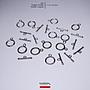 IQ7 Toggle Clasps/12