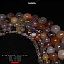 Round Brown Rutilated